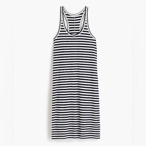 J. Crew Striped Racerback Tank Dress, Small